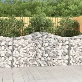 vidaxl-kosze-gabionowe-7-szt-200x30x100-120-cm-galwanizowane-zelazo