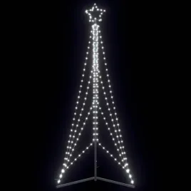 vidaxl-choinka-led-483-diody-led-zimna-biel-240-cm