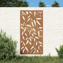 vidaxl-ogrodowa-dekoracja-scienna-105x55-cm-stal-kortenowska