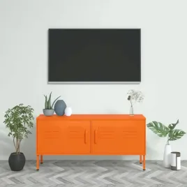 vidaxl-szafka-pod-telewizor-pomaranczowa-105x35x50-cm-stalowa