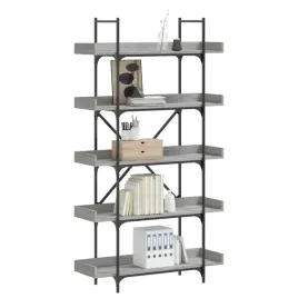 vidaxl-5-poziomowy-regal-na-ksiazki-szary-dab-sonoma-100x33x1805-cm