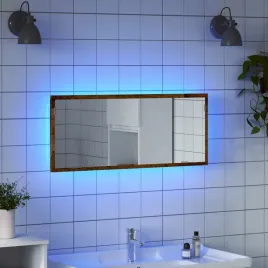 vidaxl-lustro-lazienkowe-z-led-stare-drewno-100x85x37-cm