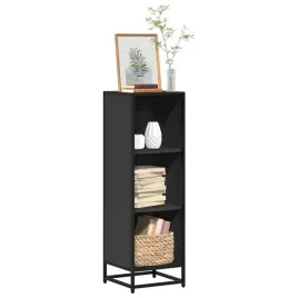 vidaxl-regal-na-ksiazki-czarna-335x33x1075-cm