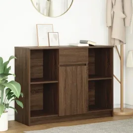 vidaxl-komoda-z-szuflada-brazowy-dab-101x35x76-cm-drewno-klejone