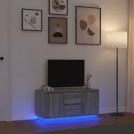 vidaxl-szafka-rtv-z-oswietleniem-led-szara-sonoma-100x41x50-cm