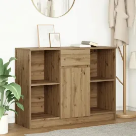 vidaxl-komoda-z-szuflada-artisan-oak-101x35x76-cm-drewno-klejone