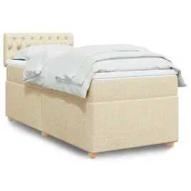 vidaxl-lozko-kontynentalne-z-materacem-kremowe-tkanina-80x200-cm