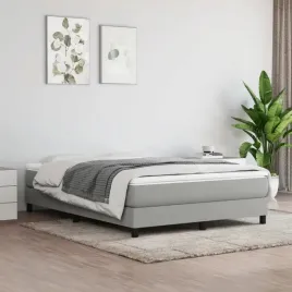 vidaxl-lozko-kontynentalne-jasnoszara-140x190-cm-obita-tkanina