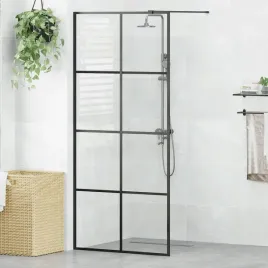 vidaxl-scianka-prysznicowa-przezroczyste-szklo-esg-90x195-cm-czarna