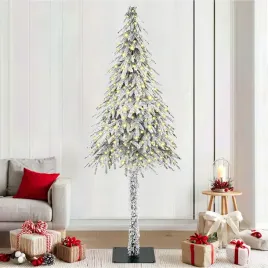 vidaxl-choinka-z-300-diodami-led-z-podstawa-bialy-210-cm-pe-i-stal