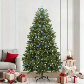 vidaxl-sztuczna-choinka-z-300-diodami-led-zielony-240-cm-pvc-i-metal