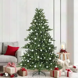 vidaxl-sztuczna-choinka-z-zawiasami-z-300-diodami-led-210-cm-pvc