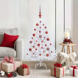 vidaxl-sztuczna-choinka-z-zawiasami-z-podstawa-bialy-120-cm-pvc-i-stal