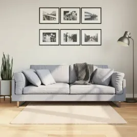vidaxl-dywan-huarte-z-krotkim-wlosiem-bezowy-120x120-cm