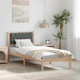 vidaxl-ramka-lozka-ciemnoszary-75-x-190-cm-lite-drewno-sosnowe