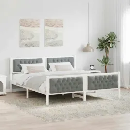 vidaxl-ramka-lozka-jasnoszary-160-x-200-cm-lite-drewno-sosnowe