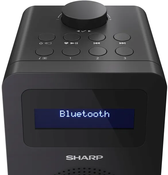 radio-sharp-dr-430-bk-czarny