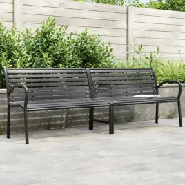 vidaxl-podwojna-lawka-ogrodowa-czarna-231-cm-stal-i-wpc