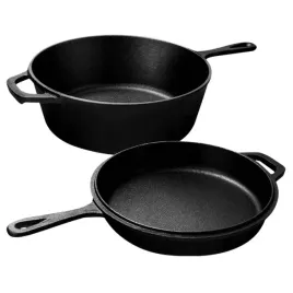 rondel-zeliwny-z-patelnia-hage-3w1-26-cm-do-indukcji