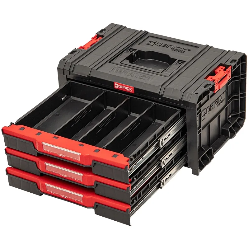 skrzynka-z-szufladami-qbrick-drawer-3-basic-stan-nowy