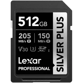 lexar-silver-plus-512gb-sdxc-205mb-s-c10-v30-u3