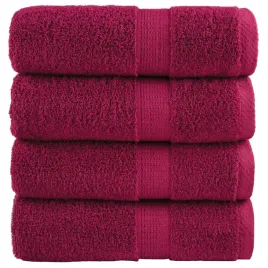 vidaxl-reczniki-toaletowe-premium-solund-4-szt-bordeaux-30x30cm-600gsm