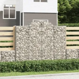 vidaxl-kosze-gabionowe-5-szt-200x50x160-180-cm-galwanizowane-zelazo