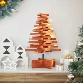 vidaxl-drewniana-choinka-do-udekorowania-woskowy-braz-60-cm-sosnowa