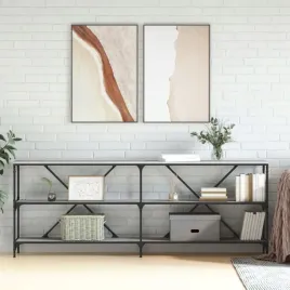 vidaxl-stolik-konsolowy-szary-dab-sonoma-200x30x75-cm