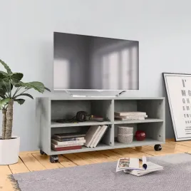 vidaxl-szafka-pod-tv-z-kolkami-kolor-betonowy-szary-90x35x35-cm