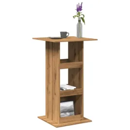 vidaxl-stolik-barowy-z-polkami-dab-artisian-60x60x102-cm