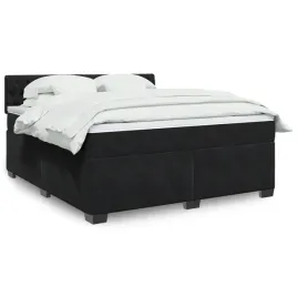 vidaxl-lozko-kontynentalne-z-materacem-czarne-180x200-cm-aksamit