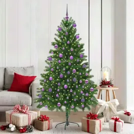 vidaxl-choinka-z-300-diodami-led-z-podstawa-zielony-180-cm-pe