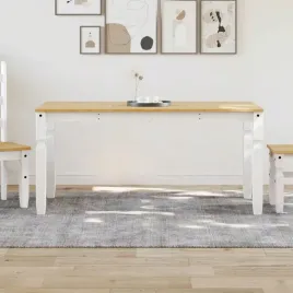 vidaxl-stol-jadalniany-corona-bialy-160x80x75-cm-drewno-sosnowe