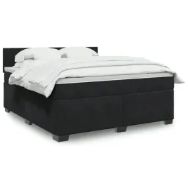 vidaxl-lozko-kontynentalne-z-materacem-czarne-180x200-cm-aksamit