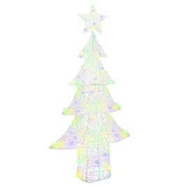 vidaxl-choinka-z-240-diodami-led-wielokolorowe-180-cm-akryl