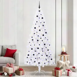 vidaxl-sztuczna-choinka-z-300-diodami-led-bialy-240-cm-pvc-i-stal