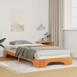 vidaxl-ramka-lozka-brazowy-100-x-220-cm-lite-drewno-sosnowe