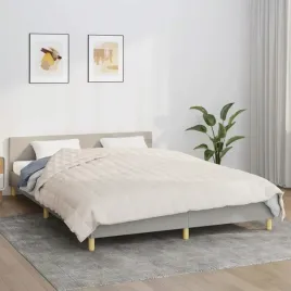 vidaxl-koc-obciazeniowy-kremowy-200x230-cm-13-kg-tkanina
