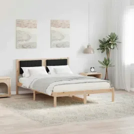 vidaxl-ramka-lozka-z-tapicerowanym-wezglowiem-czarny-140-x-200-cm