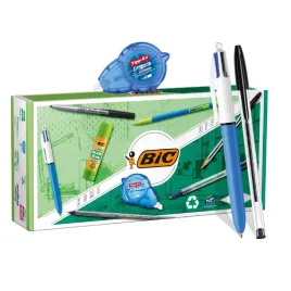 bic-zestaw-eko-przybory-szkolne-dlugopisy-korektor-klej-olowek-pisak