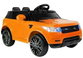 auto-na-akumulator-hl1638-dla-dzieci-swiatla-led-mp3-pilot-pomaranczowe