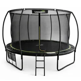 trampolina-ogrodowa-lean-z-siatka-wewnetrzna-czarno-zielona-427cm-14ft