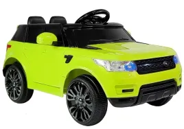 auto-na-akumulator-hl1638-dla-dzieci-pilot-mp3-swiatlo-led-zielony