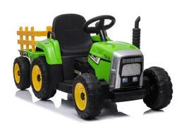 traktor-na-akumulator-z-przyczepa-xmx611-pilot-swiatla-led-zielony