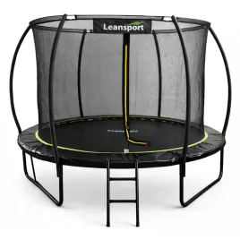 trampolina-ogrodowa-lean-z-siatka-wewnetrzna-czarno-zielona-305cm-10ft