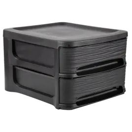 organizer-z-2-szufladami-eda-stone-7l-czarny