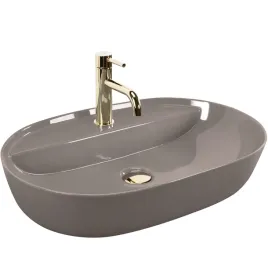 umywalka-nablatowa-zlew-aura-61-beige-shiny-ciemny-bezowy-61-cm
