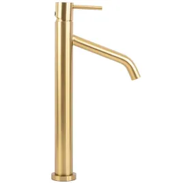 bateria-umywalkowa-stojaca-kran-rea-level-wysoka-zlota-szczotkowana-345-cm