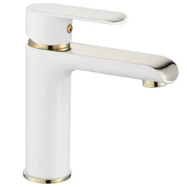 bateria-umywalkowa-niska-rea-bloom-bialo-zlota-powloka-electroplating-16-cm
